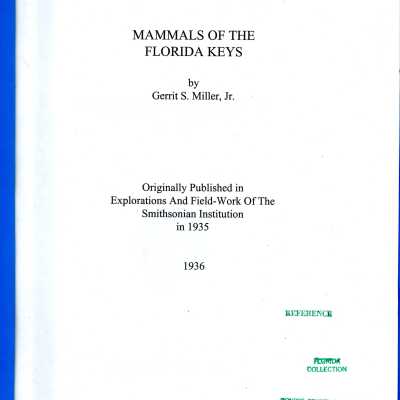 Mammals of the Florida Keys
