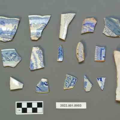 Ceramic Sherds - Blue on White
