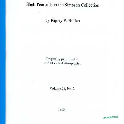 Shell Pendants in the Simpson Collection