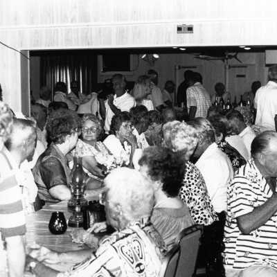 Attendees of "Welcome Survivors" Gathering Sept. 13, 1990
