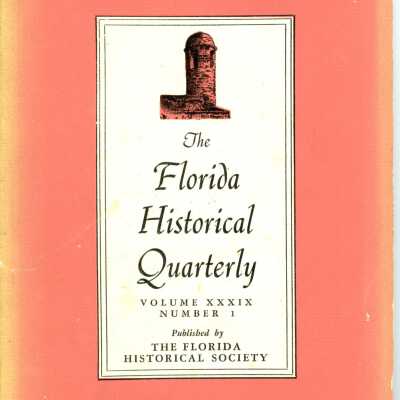 The Florida Historical Quarterly Vol.39 No.4