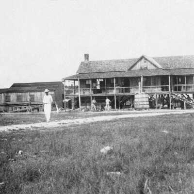 Dr. Harris's House Harris Island Headquarters for Camp 16