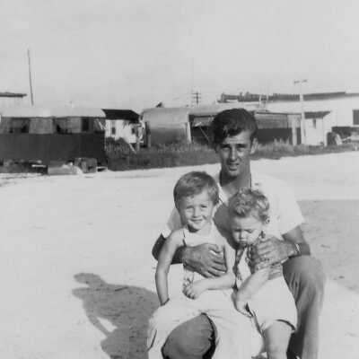 William Ray Albury with Boys