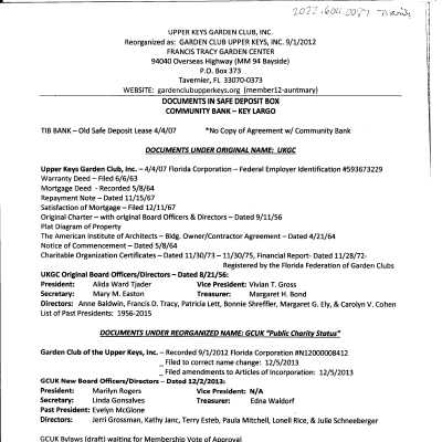 UKGC Incorporation Documents