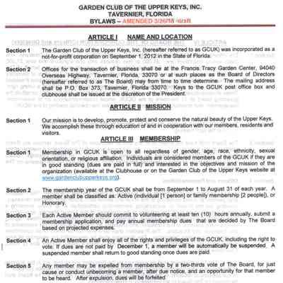 GCUK BYLAWS- Amended March 26, 2015 (Draft)