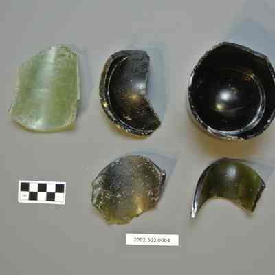 Glass Sherds - Green