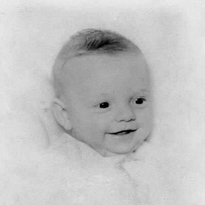 Baby smiling