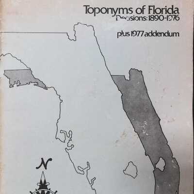 Toponyms of Florida