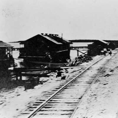 Central Supply Railroad Track