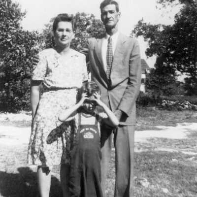 Myrtle and Rodney with Donald