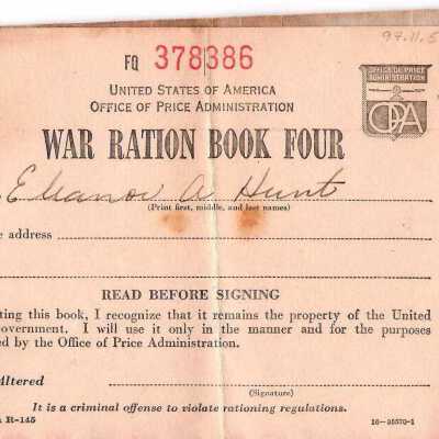 Book, Ration