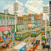 "Corner of Gay and Clinch, 1896"