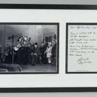 Roy Acuff and friends at the War Memorial Building, Nashville