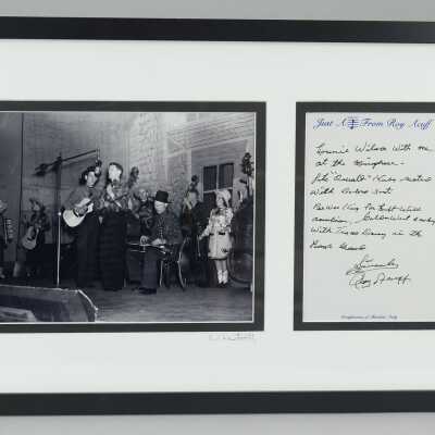 Roy Acuff and friends at the War Memorial Building, Nashville