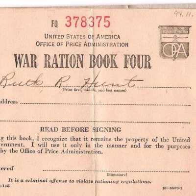 Book, Ration