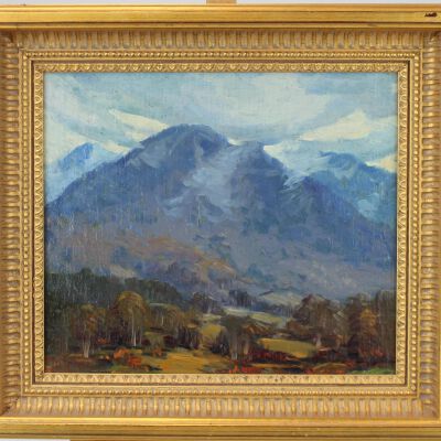 Untitled [triple mountain peak]