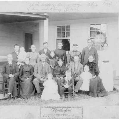 [Henry and Nancy Roberts and family]