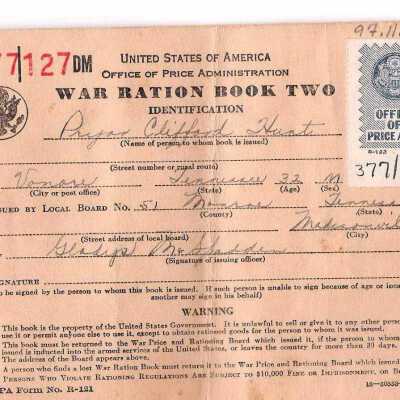 Book, Ration