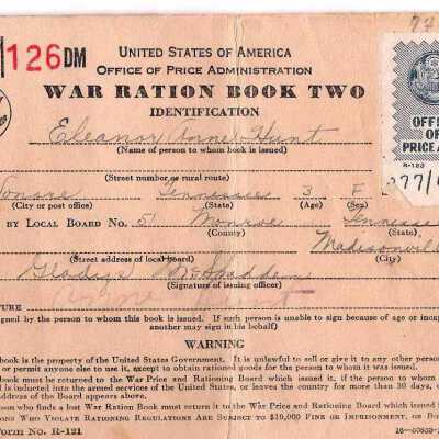 Book, Ration