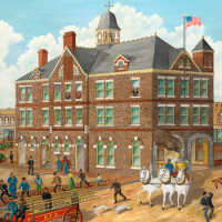 "Knoxville CIty Hall and Central Fire Station, 1896"