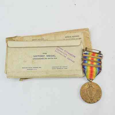 Metal, Military Pin