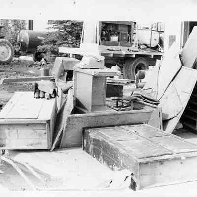 Flood Damaged Furniture