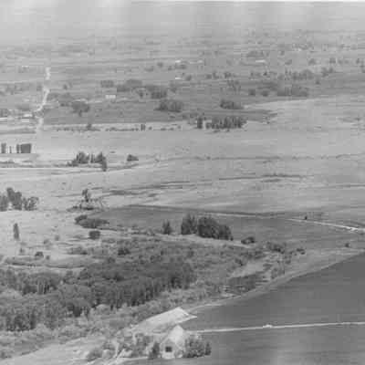 Aerial of Flooded Plain