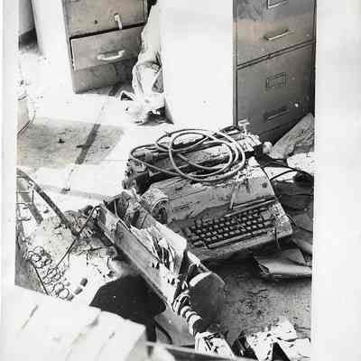 Flood Damaged Office Space