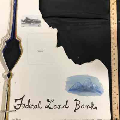 Teton Dam Scrapbook Federal Land Bank
