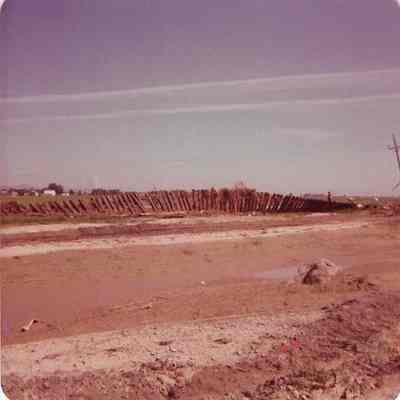 Twisted Railroad Track from Flood