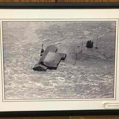 Wilford Church During FLood