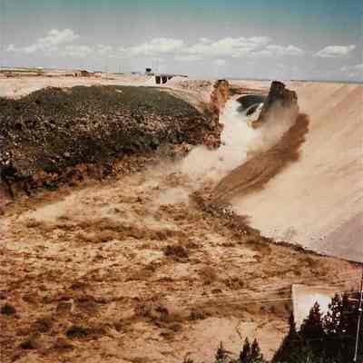 Dale Howard Photo of Teton Dam Failure