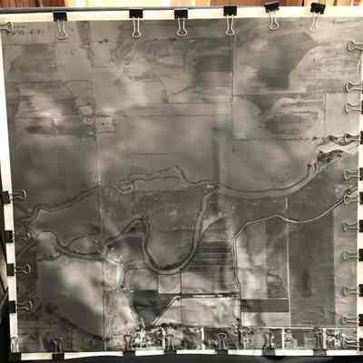 Aerial Picture of flood path