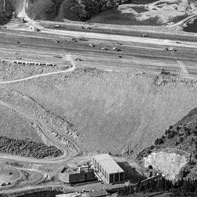 NE Aerial of Dam