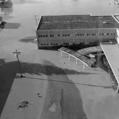 Oblique view of Madison High School