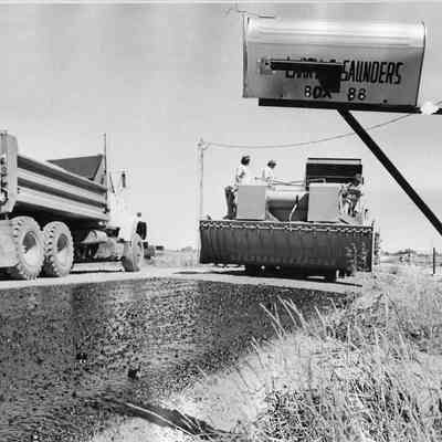 Men Building Road