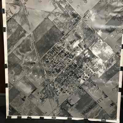 Aerial Picture of Sugar after the flood