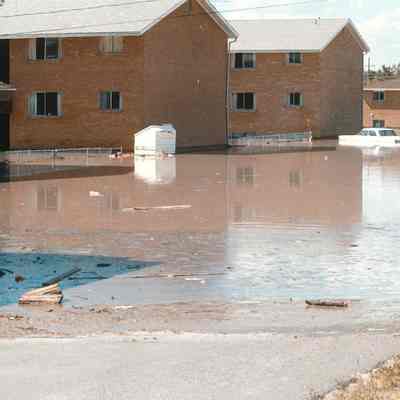 Bunkhouse Flooded