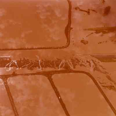 Aerial Photo Flooded Sections