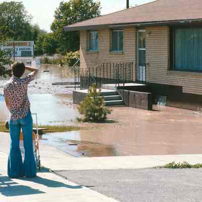 In Front of Bunkhouse Apts
