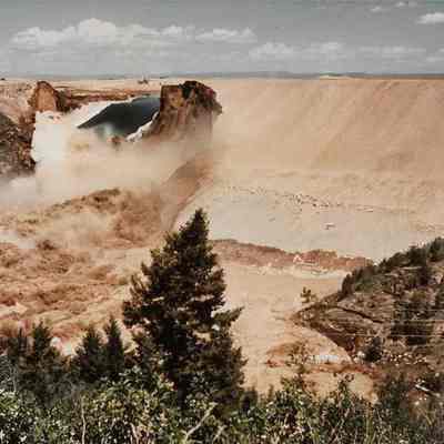 Dale Howard Photo of Teton Dam Failure