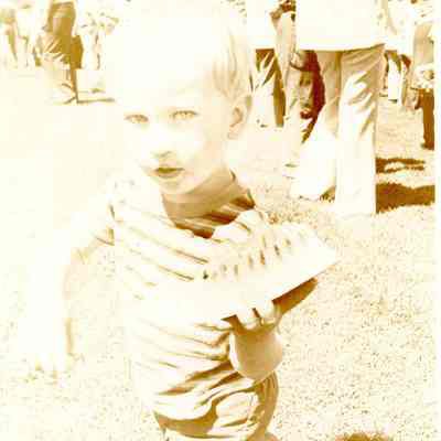 Child with Watermelon