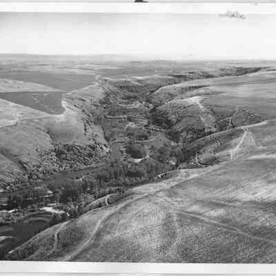 Teton Canyon before Dam