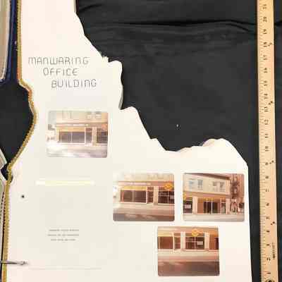 Teton Dam Scrapbook Manwaring Office Building