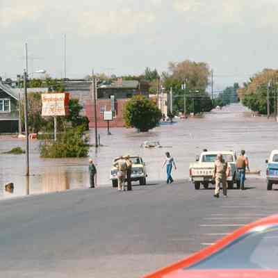 North on 1st East