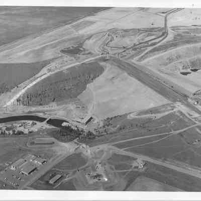 Aerial View of Teton Dam