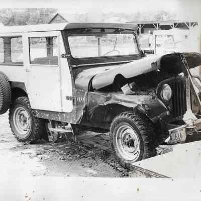 Wrecked Jeep