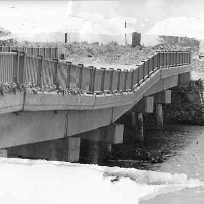 Damaged Bridge from Flood Waters
