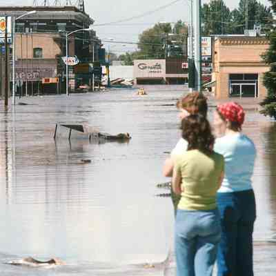 Looking North on College Ave