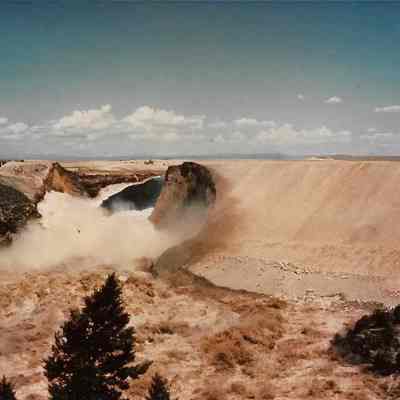 Dale Howard Photo of Teton Dam Failure